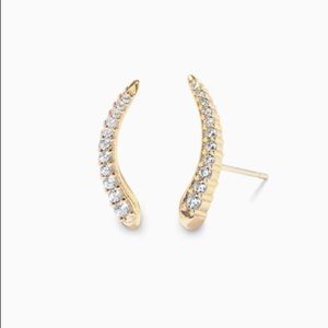 Kendra Scott Whit Ear Climbers Gold